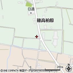 長野県安曇野市穂高柏原4632周辺の地図