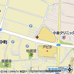 たこ顔　高崎矢中店周辺の地図