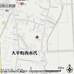 栃木県栃木市大平町西水代1592-5周辺の地図