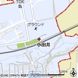 長野県佐久市小田井557周辺の地図