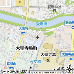 石川県加賀市大聖寺大名竹町周辺の地図