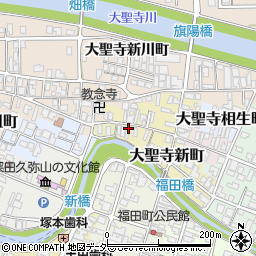 石川県加賀市大聖寺北片原町周辺の地図