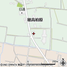長野県安曇野市穂高柏原3423周辺の地図