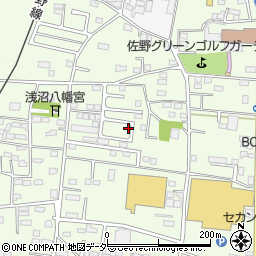 栃木県佐野市浅沼町282周辺の地図