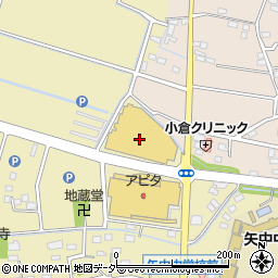 ディスワン高崎矢中店周辺の地図