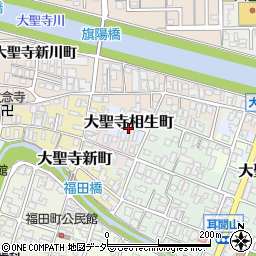 石川県加賀市大聖寺相生町周辺の地図