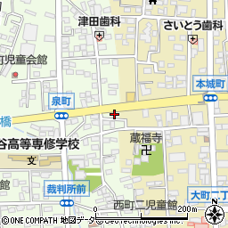茨城県筑西市乙539周辺の地図