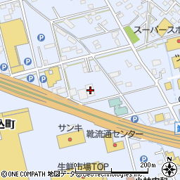 栃木県足利市堀込町161-4周辺の地図