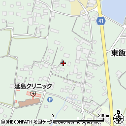 茨城県桜川市東飯田570周辺の地図