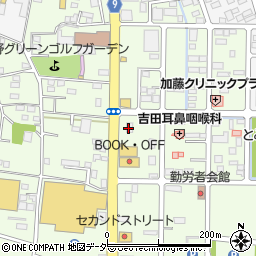 ローソン佐野浅沼町店周辺の地図