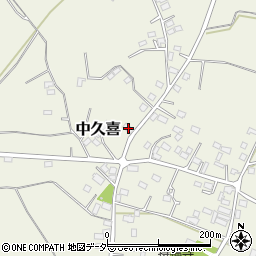栃木県小山市中久喜427周辺の地図