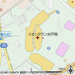 うさちゃんクリーニングロックシティ水戸南店周辺の地図