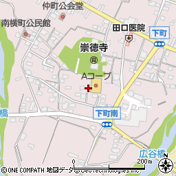 松井田キリスト集会所周辺の地図