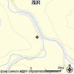 長野県北佐久郡軽井沢町茂沢776-1周辺の地図