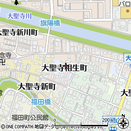 石川県加賀市大聖寺相生町22周辺の地図