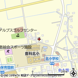 長野県安曇野市豊科南穂高2658周辺の地図