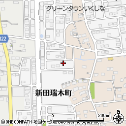 群馬県太田市新田瑞木町周辺の地図