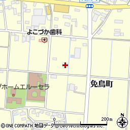 栃木県佐野市免鳥町543周辺の地図