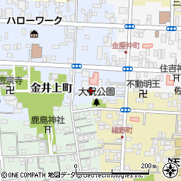 栃木県佐野市金井上町2249-2周辺の地図