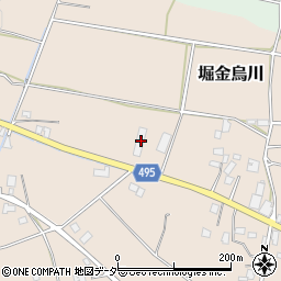 長野県安曇野市堀金烏川1560周辺の地図