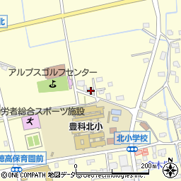 長野県安曇野市豊科南穂高2696周辺の地図