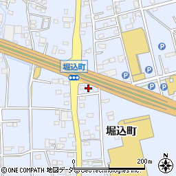 栃木県足利市堀込町2100周辺の地図