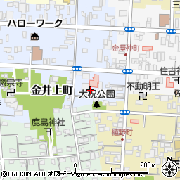 栃木県佐野市金井上町2258周辺の地図