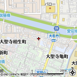 石川県加賀市大聖寺曙町周辺の地図