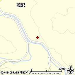 長野県北佐久郡軽井沢町茂沢640周辺の地図