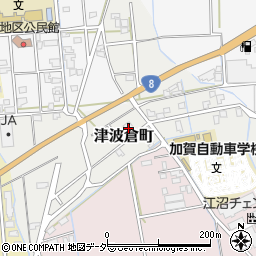 石川県加賀市津波倉町ニ32周辺の地図