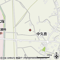 栃木県小山市中久喜574周辺の地図