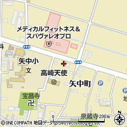 久兵衛屋 高崎矢中店周辺の地図