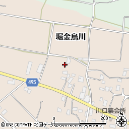 長野県安曇野市堀金烏川5691-2周辺の地図