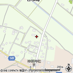 茨城県筑西市谷永島415-1周辺の地図