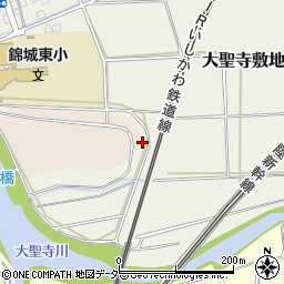石川県加賀市大聖寺敷地ヲ周辺の地図