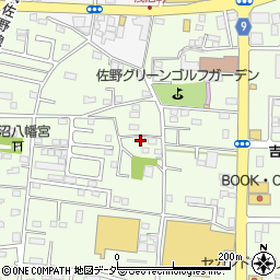 栃木県佐野市浅沼町274周辺の地図