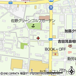 栃木県佐野市浅沼町455周辺の地図