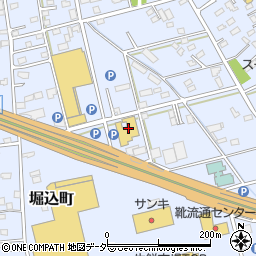 栃木県足利市堀込町165周辺の地図