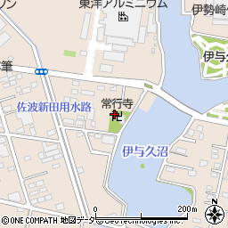 常行寺周辺の地図