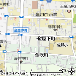 吉井酒造周辺の地図