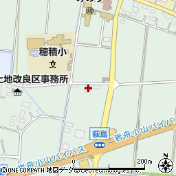 栃木県小山市萩島50-5周辺の地図