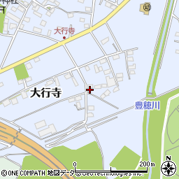 栃木県小山市大行寺631周辺の地図