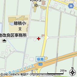 栃木県小山市萩島50周辺の地図