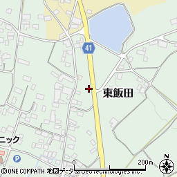 茨城県桜川市東飯田178周辺の地図