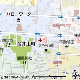 栃木県佐野市金井上町2254周辺の地図
