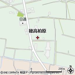 長野県安曇野市穂高柏原4568周辺の地図
