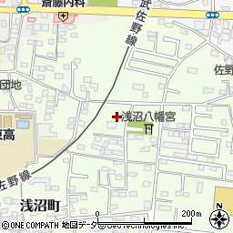 栃木県佐野市浅沼町320周辺の地図