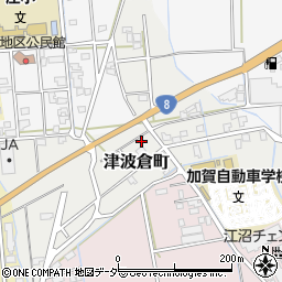 石川県加賀市津波倉町ニ31周辺の地図