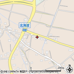 長野県安曇野市堀金烏川岩原1555-2周辺の地図