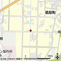 石川県加賀市桑原町チ周辺の地図